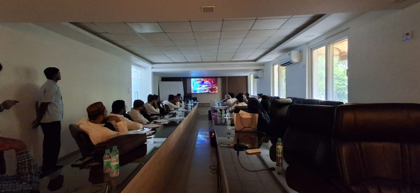 Screening Iranian Films as part of a 10-day refresher course for Persian scholars and students at Iran Culture House, New Delhi